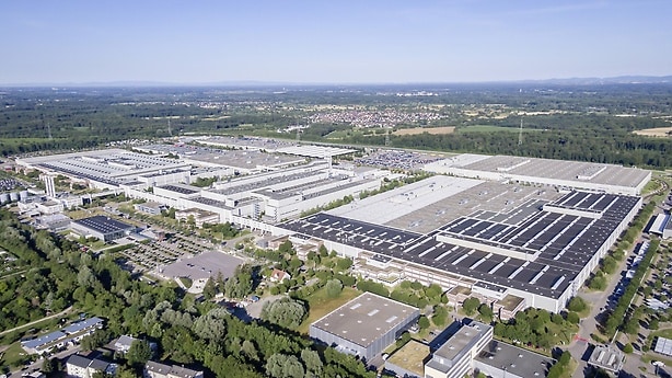 Mercedes-Benz plant Rastatt.