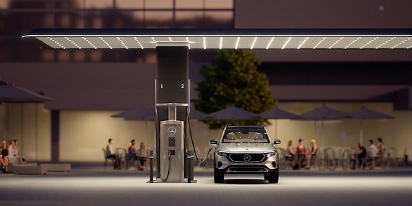 Mercedes-Benz High-Power-Charging-Netzwerk.