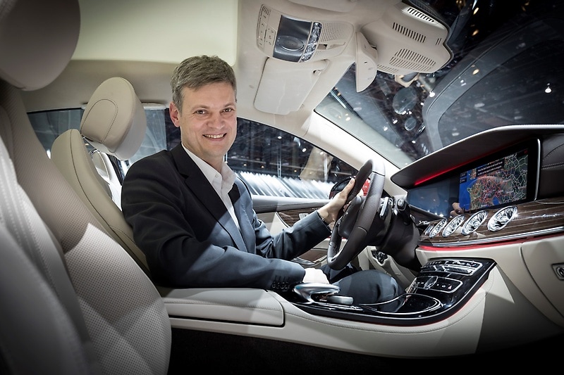 Dr. Michael Hafner, Head of Automated Driving and Active Safety at Mercedes-Benz Cars.