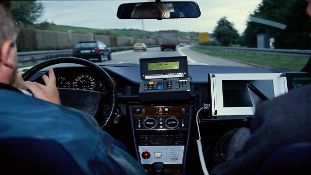 Working towards traffic without accidents: adaptive cruise control in testing as part of the PROMETHEUS research project (1986 to 1994).