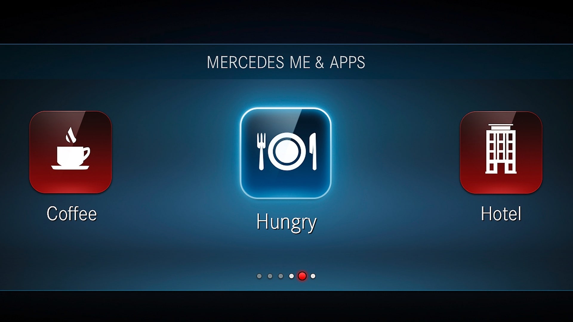 Das Infotainment-System „MBUX“ (Mercedes-Benz User Experience). Innovative Technologie basierend auf künstlicher Intelligenz.