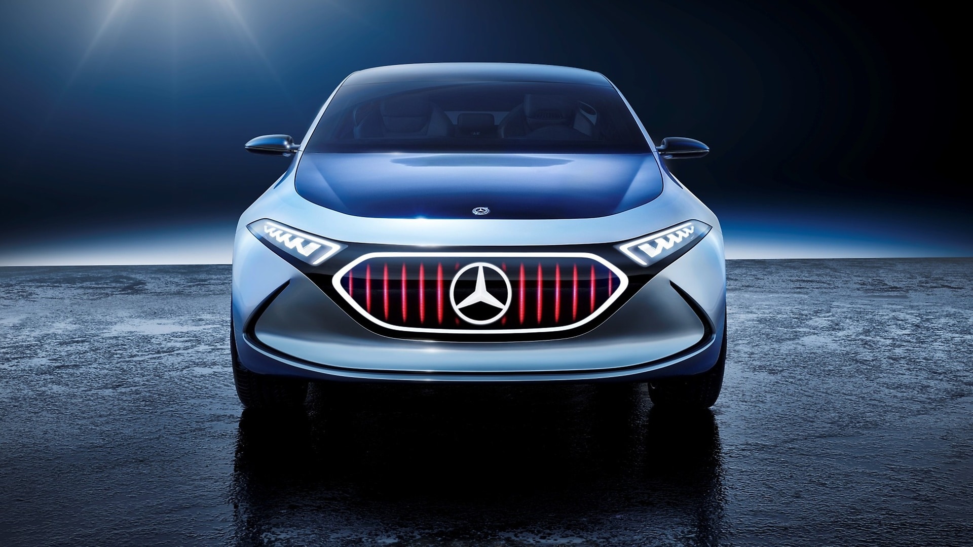 Mercedes-Benz Concept EQA - Electric car in the compact class