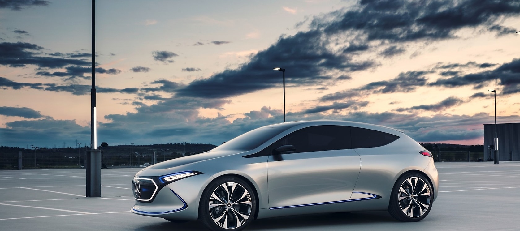 Mercedes-Benz EQ Konzeptfahrzeug.