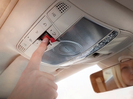 Mercedes-Benz emergency call.