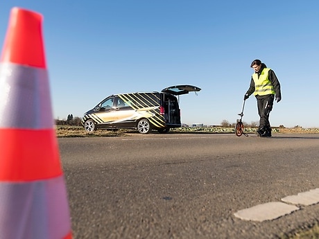 Mercedes-Benz POST-SAFE Funktionen.
