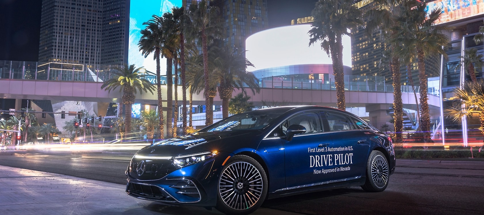 Mercedes-Benz DRIVE PILOT Nevada.