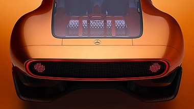 The rear is adorned with red glowing taillights in pixel graphics.