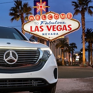 Mercedes-Benz EQC, Las Vegas.