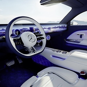 Mercedes-Benz VISION EQXX, Interieur.