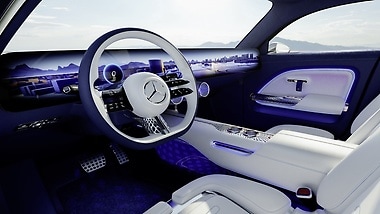 Mercedes-Benz VISION EQXX, Interior.