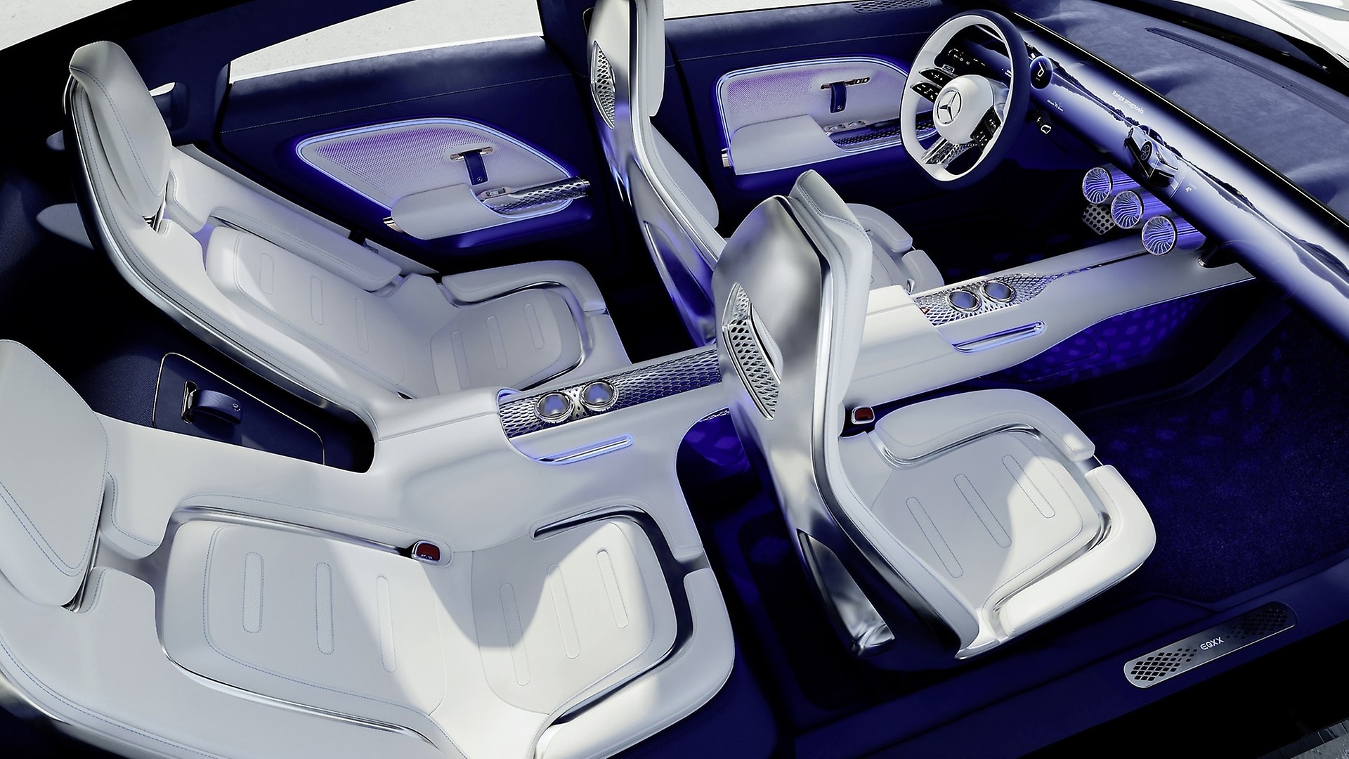 Mercedes-Benz VISION EQXX, Interior.