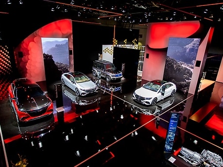 Mercedes-bent at the IAA 2021: The central message is “Lead in Electric”.