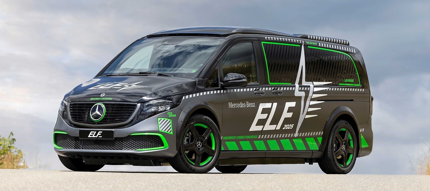 Mercedes-Benz Experimental-Lade-Fahrzeug.