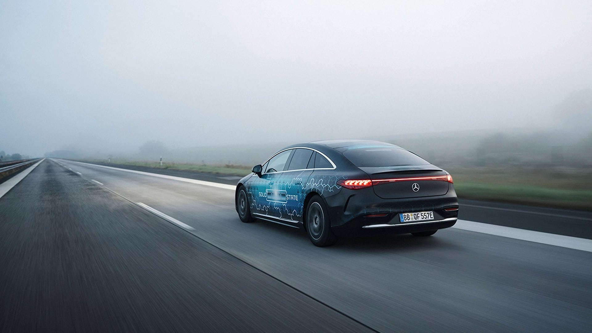 No charging stops across three countries: From Stuttgart, Germany via Denmark to Malmö, Sweden.