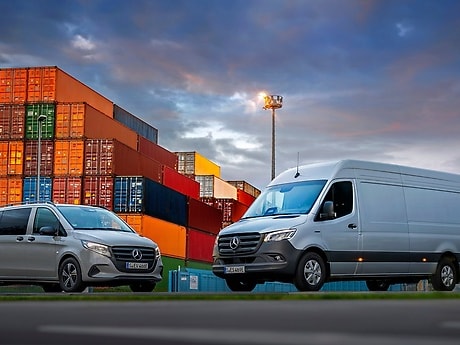 Für jeden Kunden das richtige Fahrzeug für den gewerblichen Einsatz – elektrisch oder konventionell angetrieben.