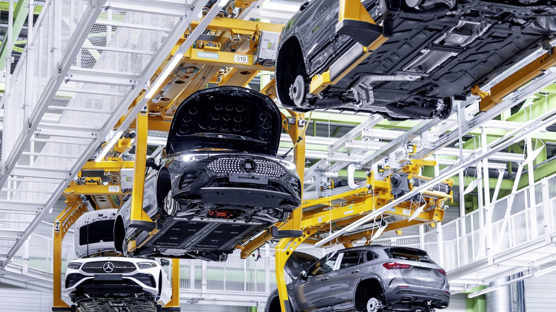 The start of production of the CLA in Rastatt was preceded by the extensive renovation of an existing assembly hall in record time. 