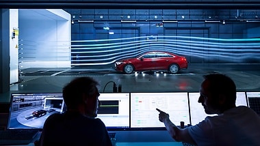 Aerodynamic optimisation is crucial to improving the efficiency, range, comfort and safety of Mercedes-Benz vehicles.