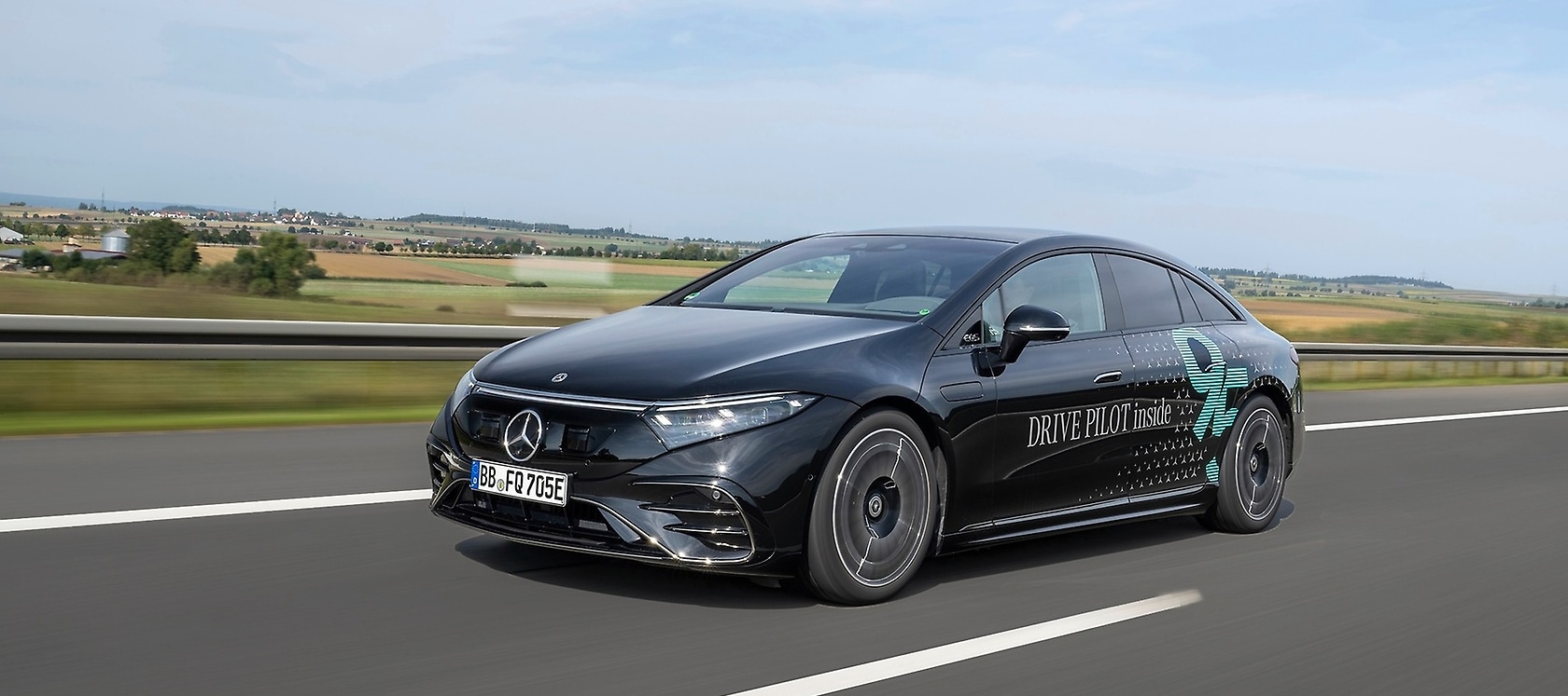 Approved: Conditionally automated driving with 95 km/h by Mercedes-Benz in Germany.