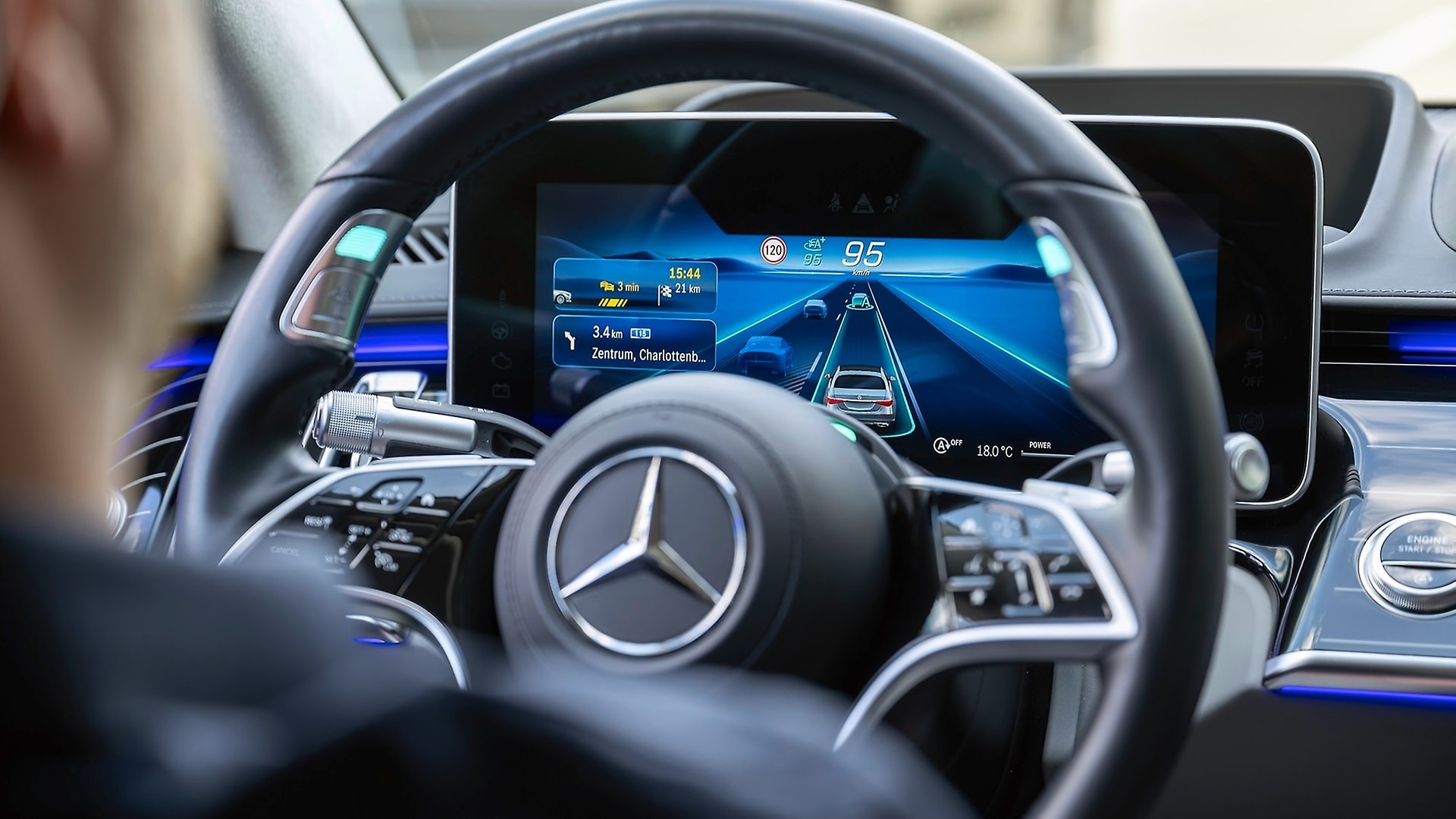 Approved: Conditionally automated driving with 95 km/h by Mercedes-Benz in Germany.