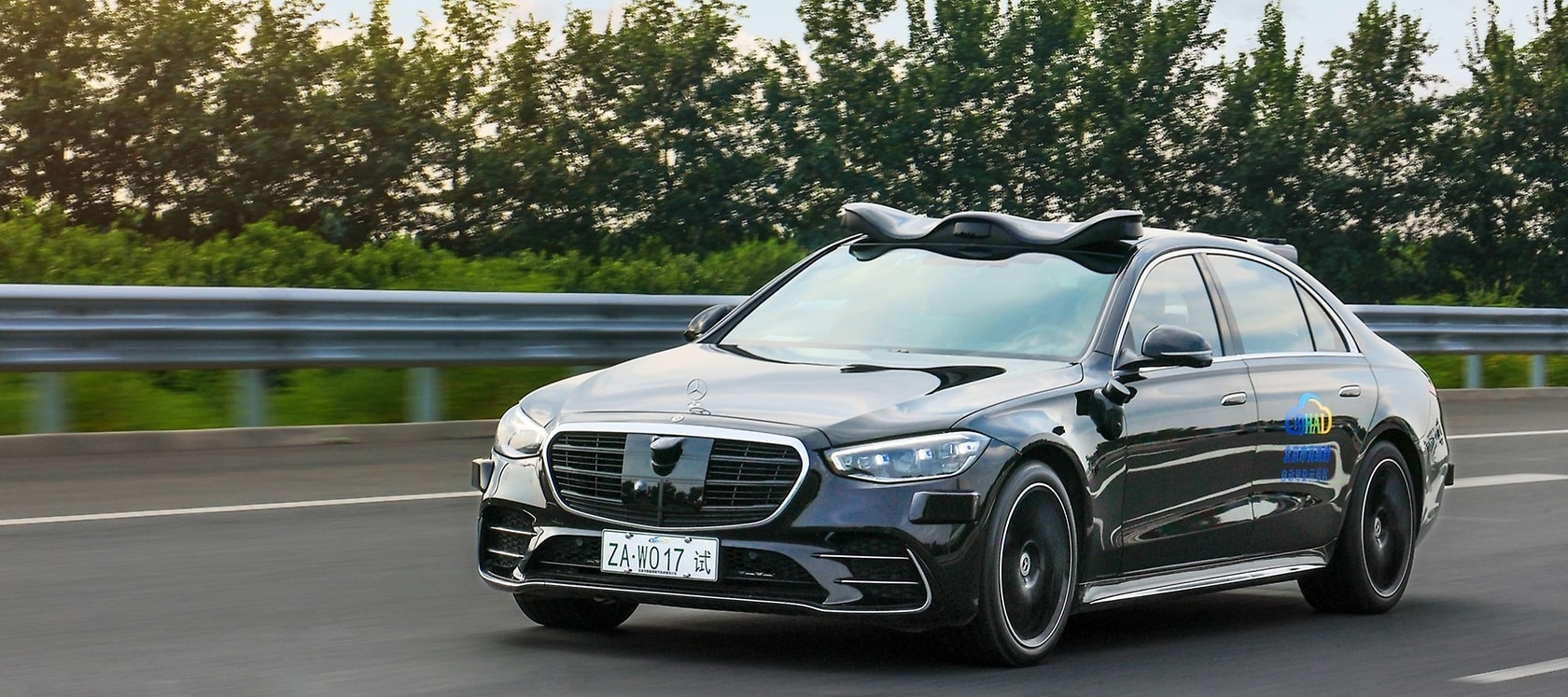 Mercedes-Benz Becomes First International Car Maker to Obtain Approval for Level 4 Automated Driving Testing on Urban Roads and Highways in Beijing for Privately Owned Vehicles.