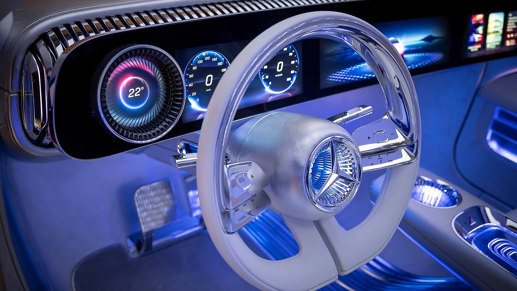 Mercedes-Benz Concept CLA Class – Interior.