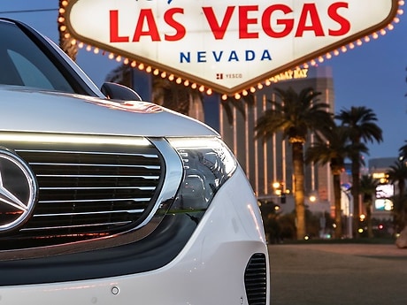 Mercedes-Benz EQC, Las Vegas.