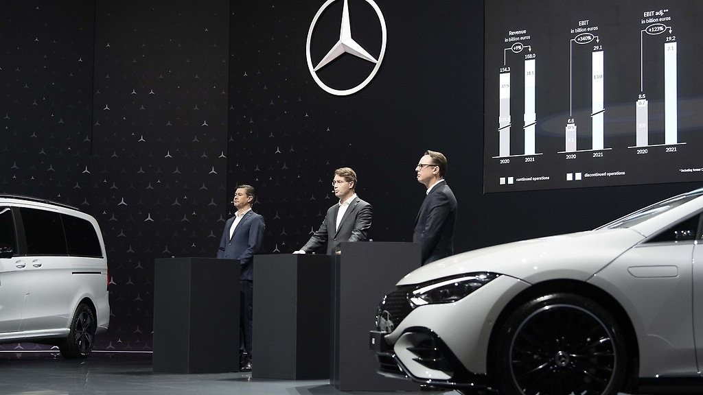 Full Year Results & Annual Report 2021 MercedesBenz Group > Investors > Reports & News
