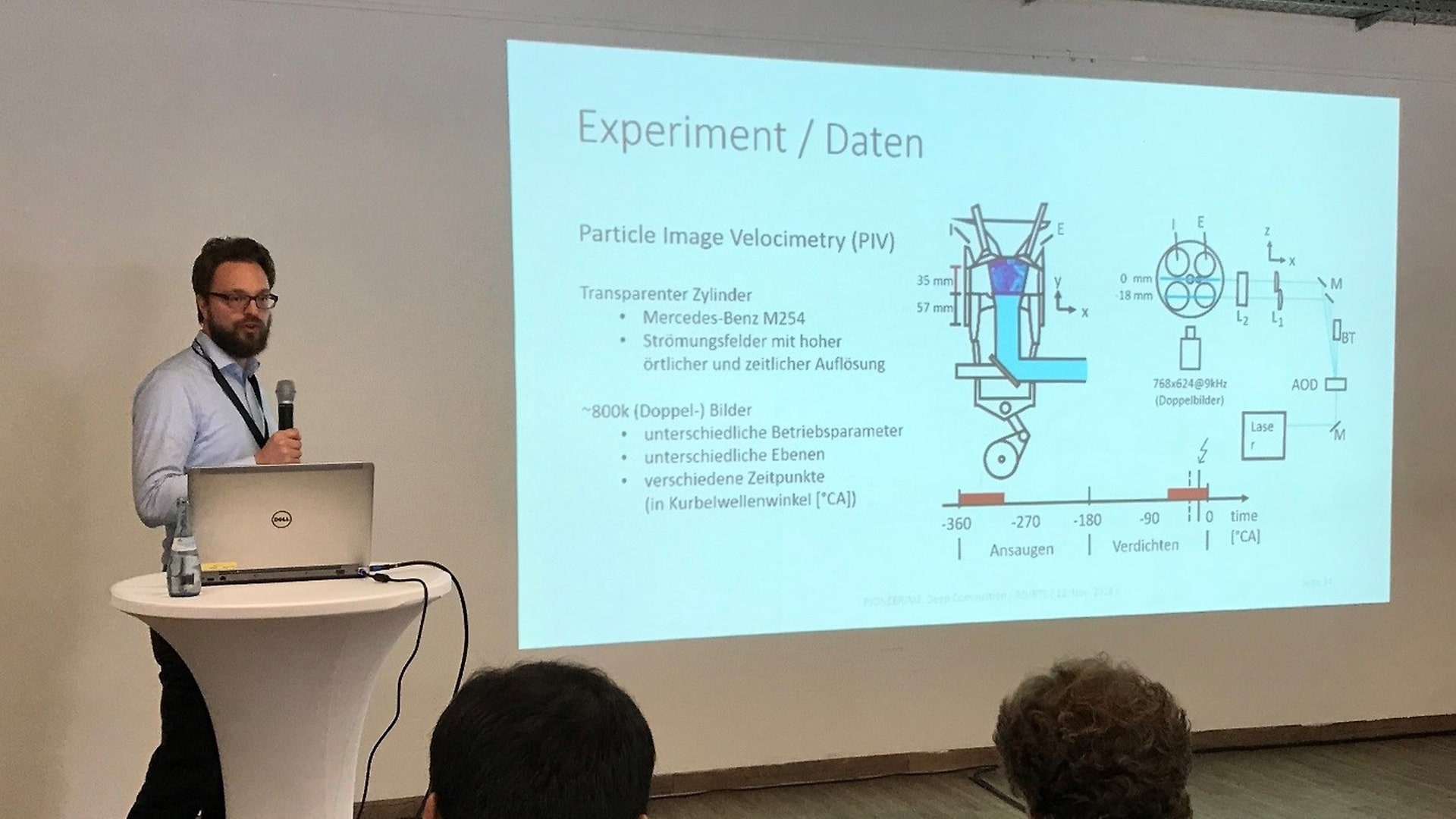 Präsentation der Ergebnisse während eines internen Workshops zum Thema AI, 12. November 2018, freiRaum Stuttgart