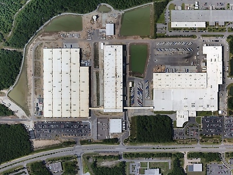 Mercedes-Benz plant in Charleston.