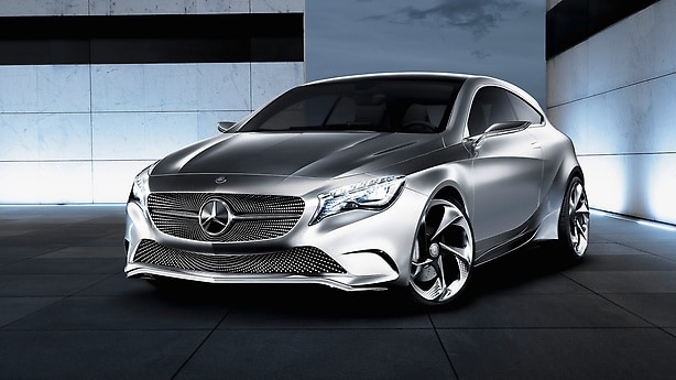 Concept A-CLASS is presented in Shanghai. As a lead-in to the new compact class, Mercedes-Benz presented the concept A-Class at Auto Shanghai in April. The proportions of the A-CLASS concept car signaled well-focused dynamics. 