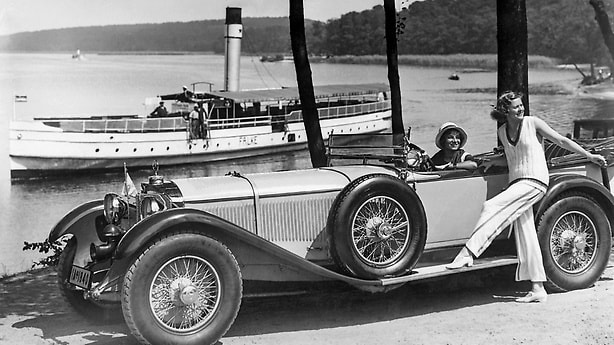 Mercedes-Benz model SS, 27/170/225 hp, touring car, built: 1928 to 1934.
