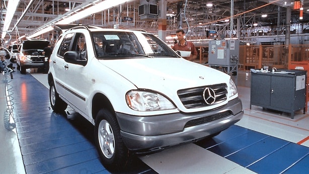 A new star is born: Production startup of the M-Class (W 164 series) in Tuscaloosa.