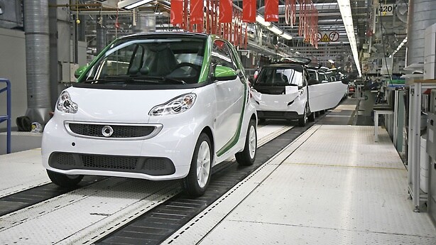 Launch of the new smart fortwo electric drive.