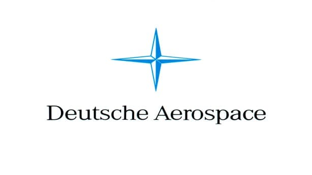 Das Logo der Deutschen Aerospace, 1989.