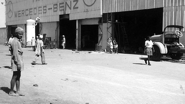 Werk in Tata/Telco, Indien, 1956.
