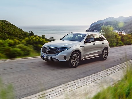Mercedes-Benz EQC (Stromverbrauch kombiniert: 21,3 - 20,2 kWh/100 km; CO2-Emissionen kombiniert: 0 g/km*)