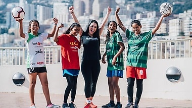 The YUWA project uses the fun of playing soccer to give young women self-confidence, and for this won the Laureus Sport for Good Award 2019.