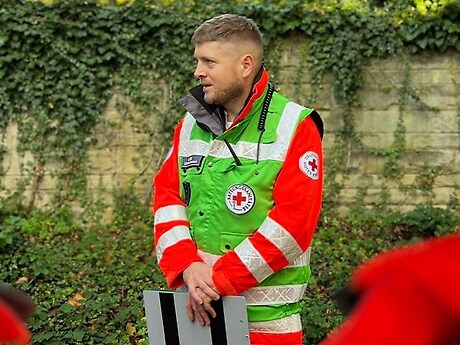 Norbert Piltz, German Red Cross.