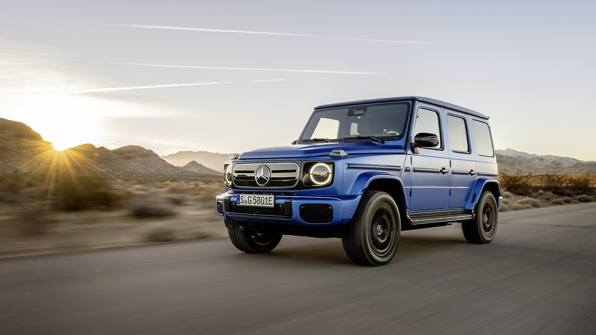 Die elektrische Mercedes-Benz G-Klasse.