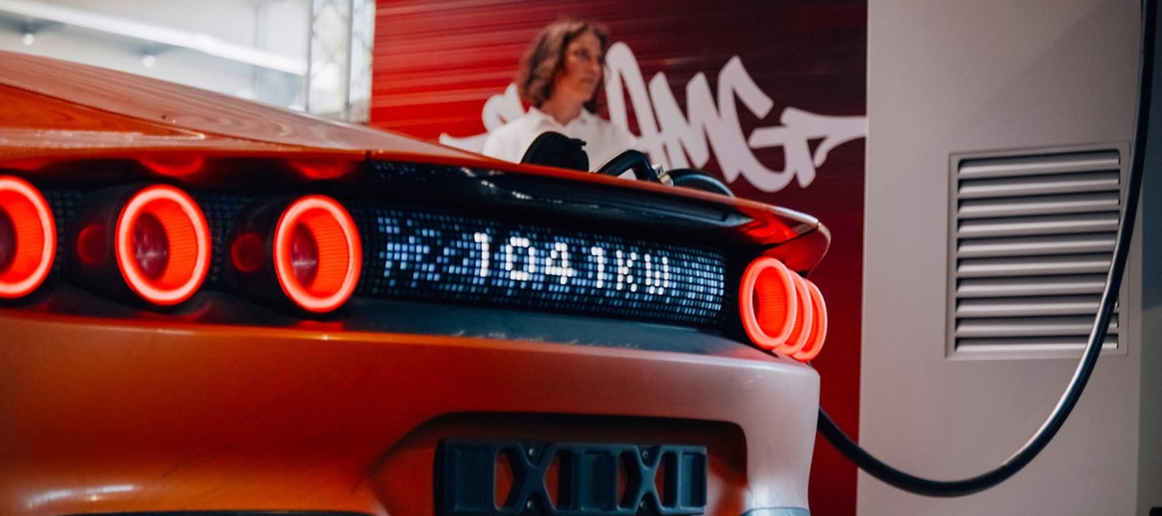 Megawatt charging CONCEPT AMG GT XX.