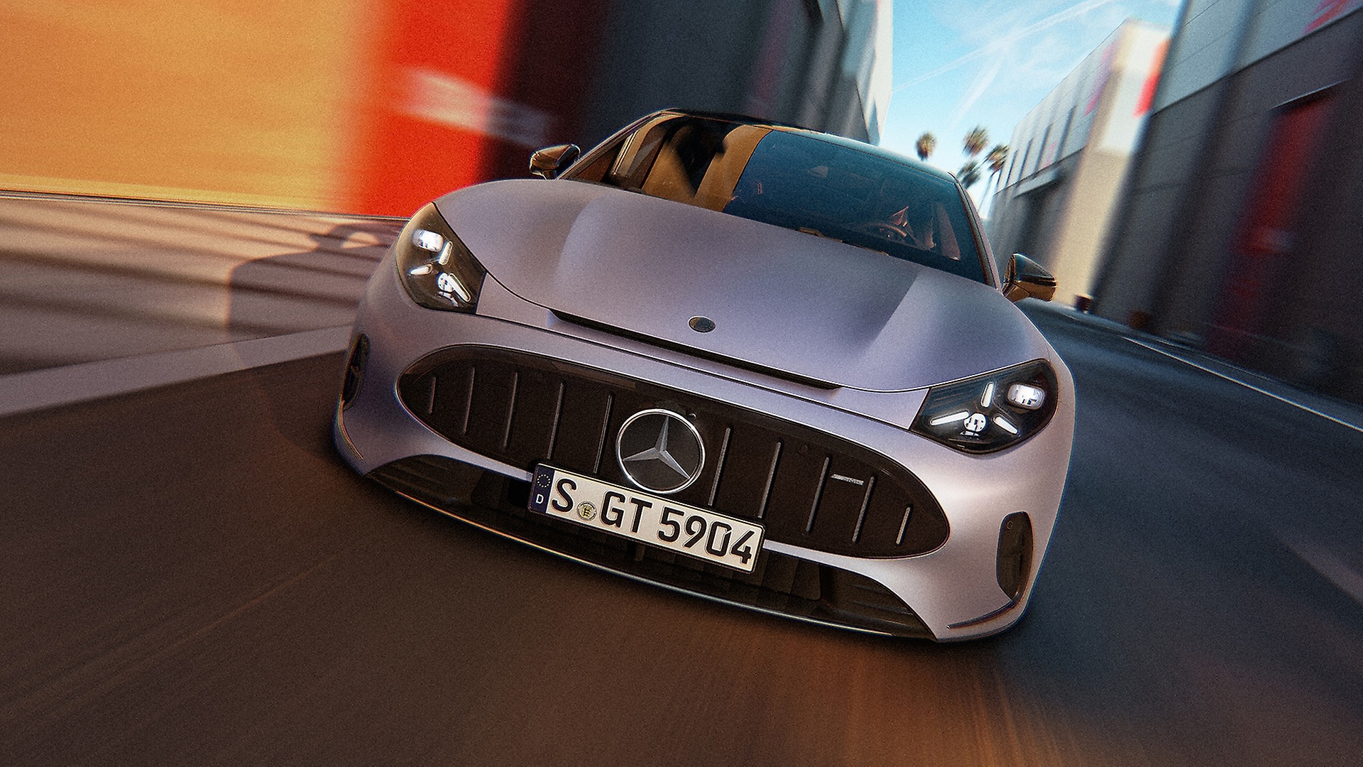 Der neue elektrische AMG GT 4-Türer Coupé.
