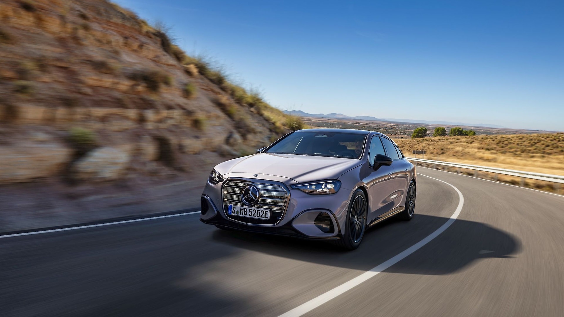 Die elektrische Mercedes-Benz C-Klasse.