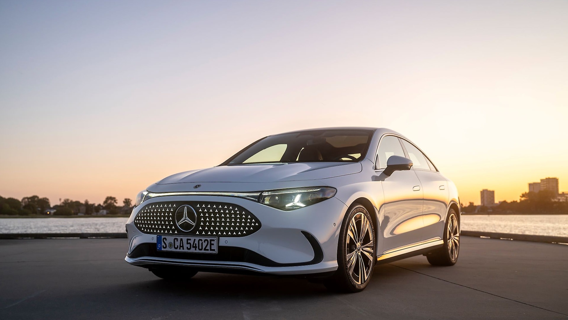 The all-electric CLA with EQ technology.