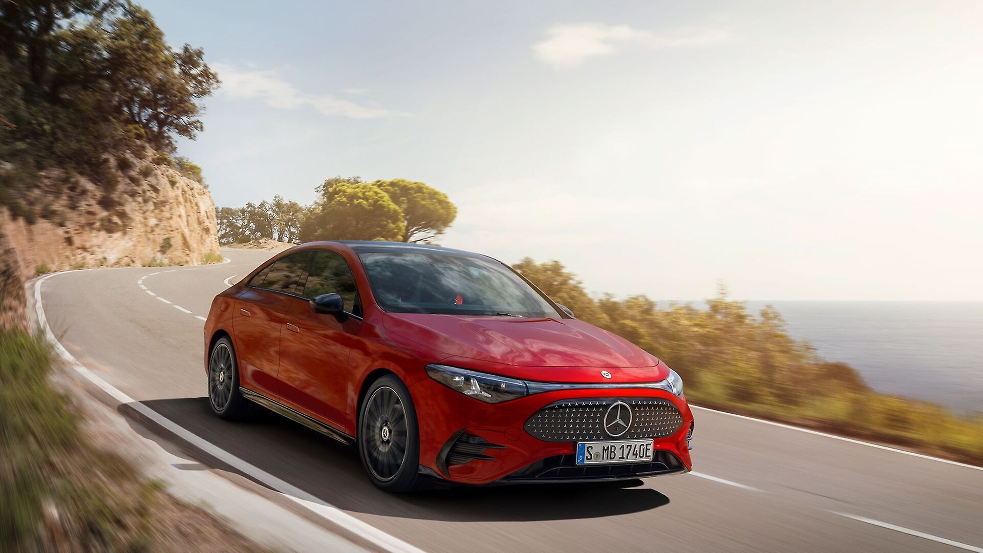 Der elektrische Mercedes-Benz CLA.