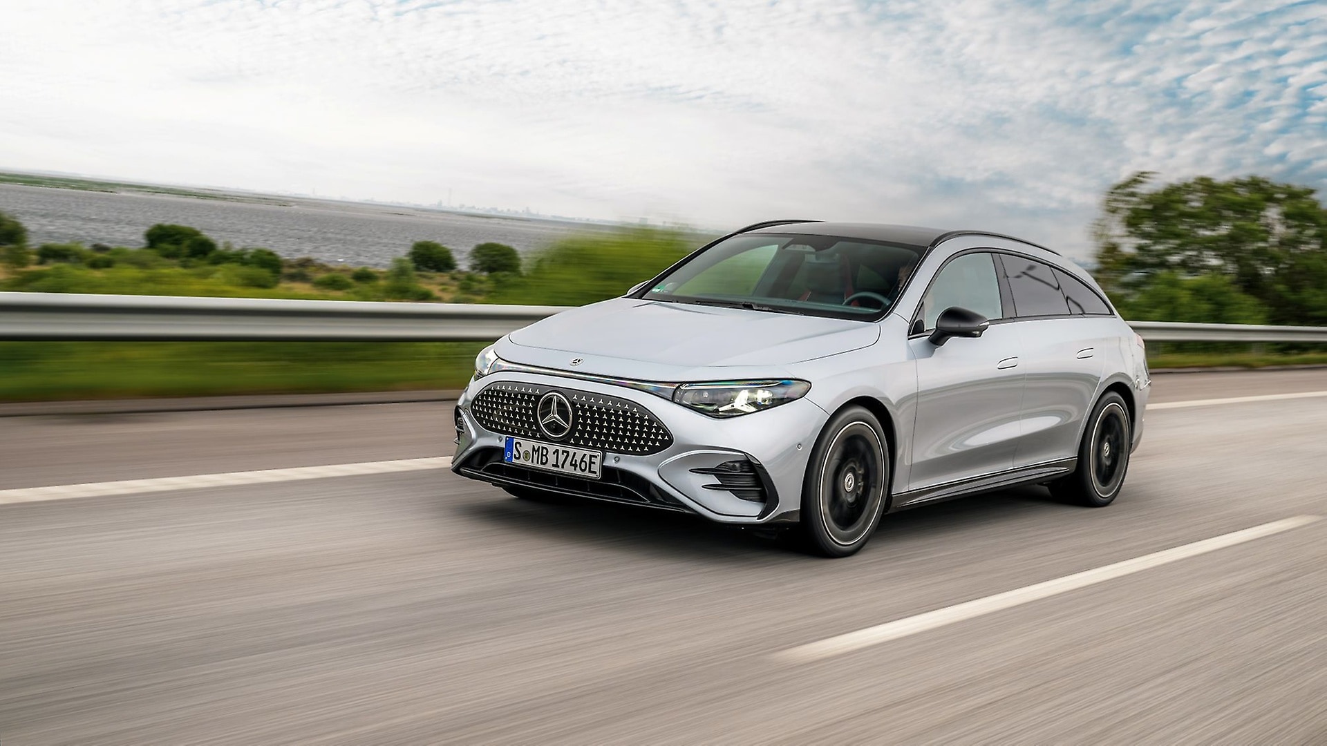 Der elektrische Mercedes-Benz CLA Shooting Brake.