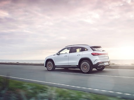 Mercedes-Benz EQA Fahrt.
