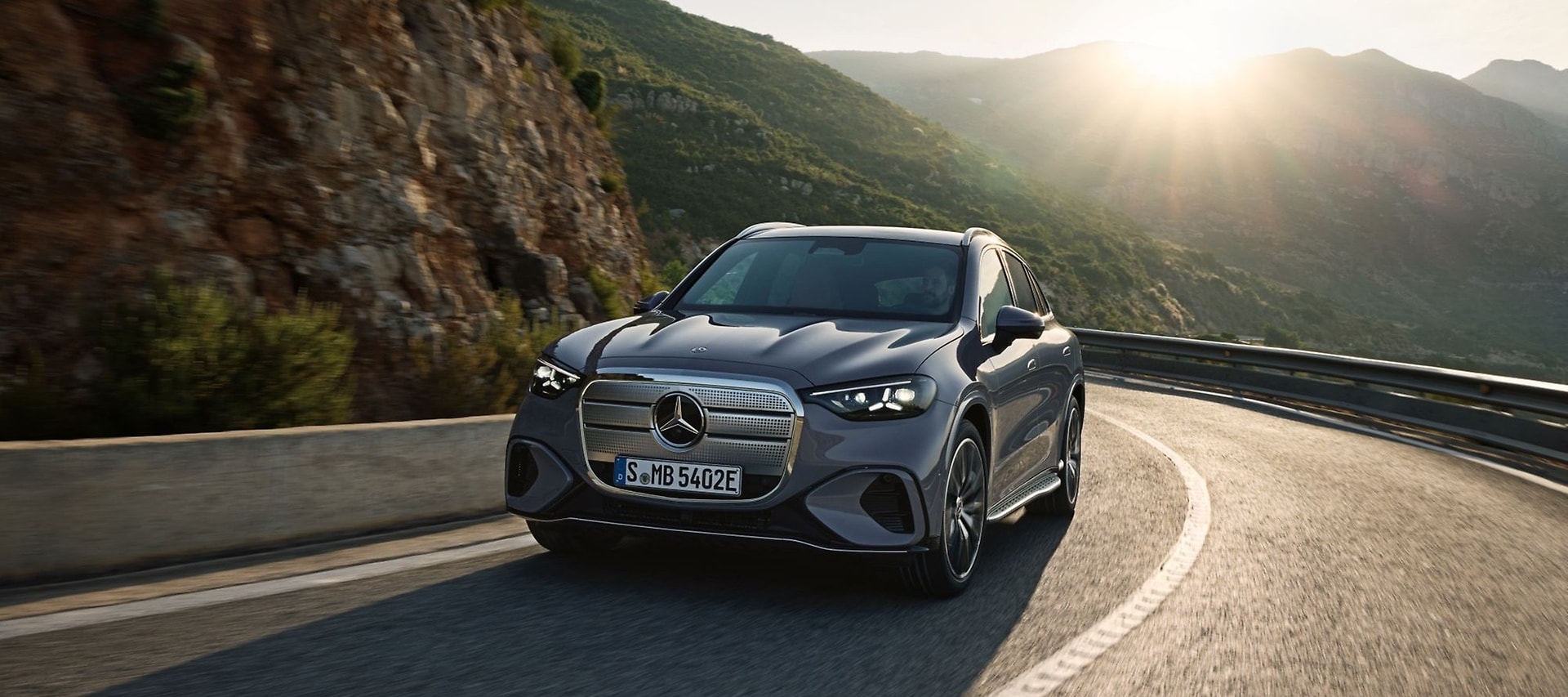 Vollelektrischer Mercedes-Benz GLC.