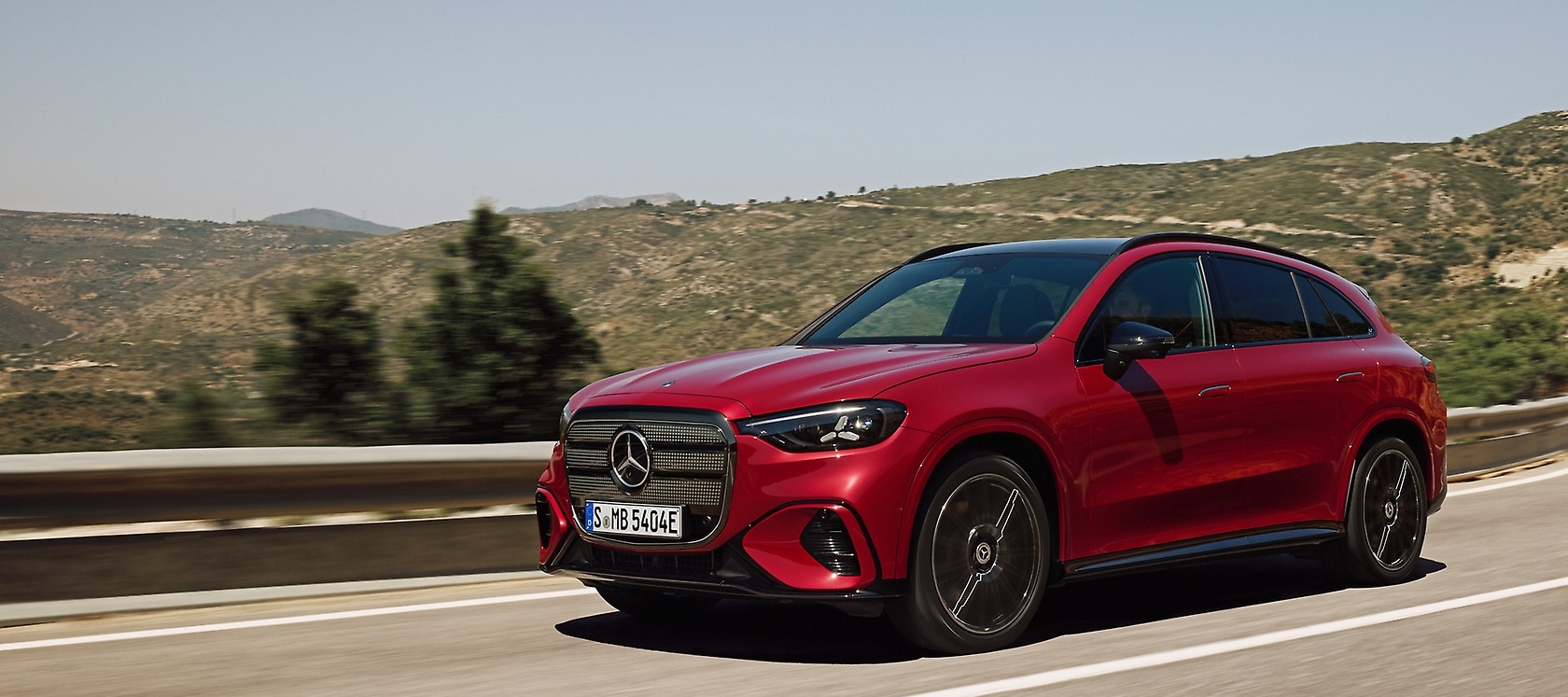 Electric Mercedes-Benz GLC.