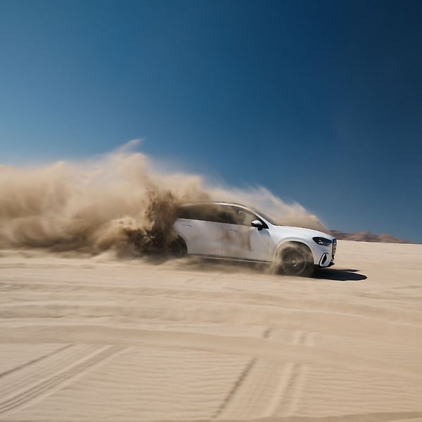 Vollelektrischer Mercedes-Benz GLC.