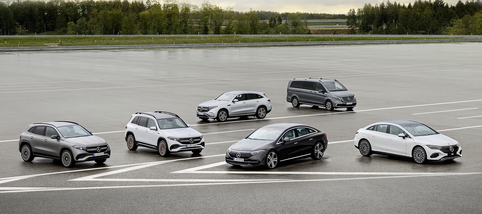 Mercedes-Benz EQ-Familie.